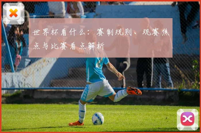 世界杯看什么：赛制规则、观赛焦点与比赛看点解析