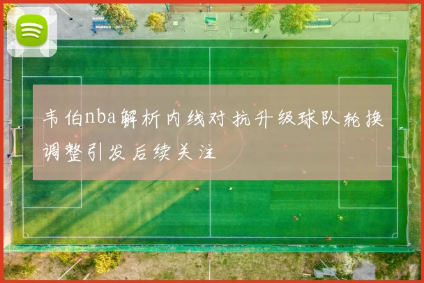 韦伯nba解析内线对抗升级球队轮换调整引发后续关注